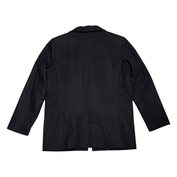 Kenneth Cole Reaction WOOL Designer Winter Business Casual Peacoat Womens Medium - Picture 5 of 7